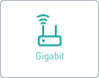 Гигабитный Wi-Fi роутер 2,4ГГЦ стандарта 802.11n Скоростной гигабитный роутер 2,4ГГЦ